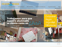 Tablet Screenshot of colegioarcadia.com